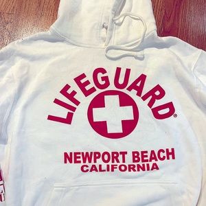 Newport Beach Lifeguard hoodie. Women’s size small